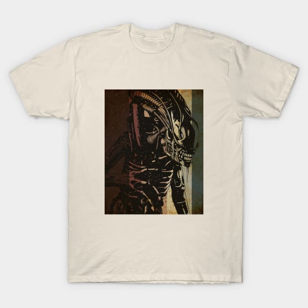 Hunter Xenomorph T-Shirt by CTShirts